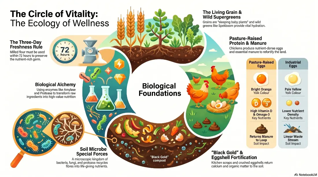 The circle of vitality infographic