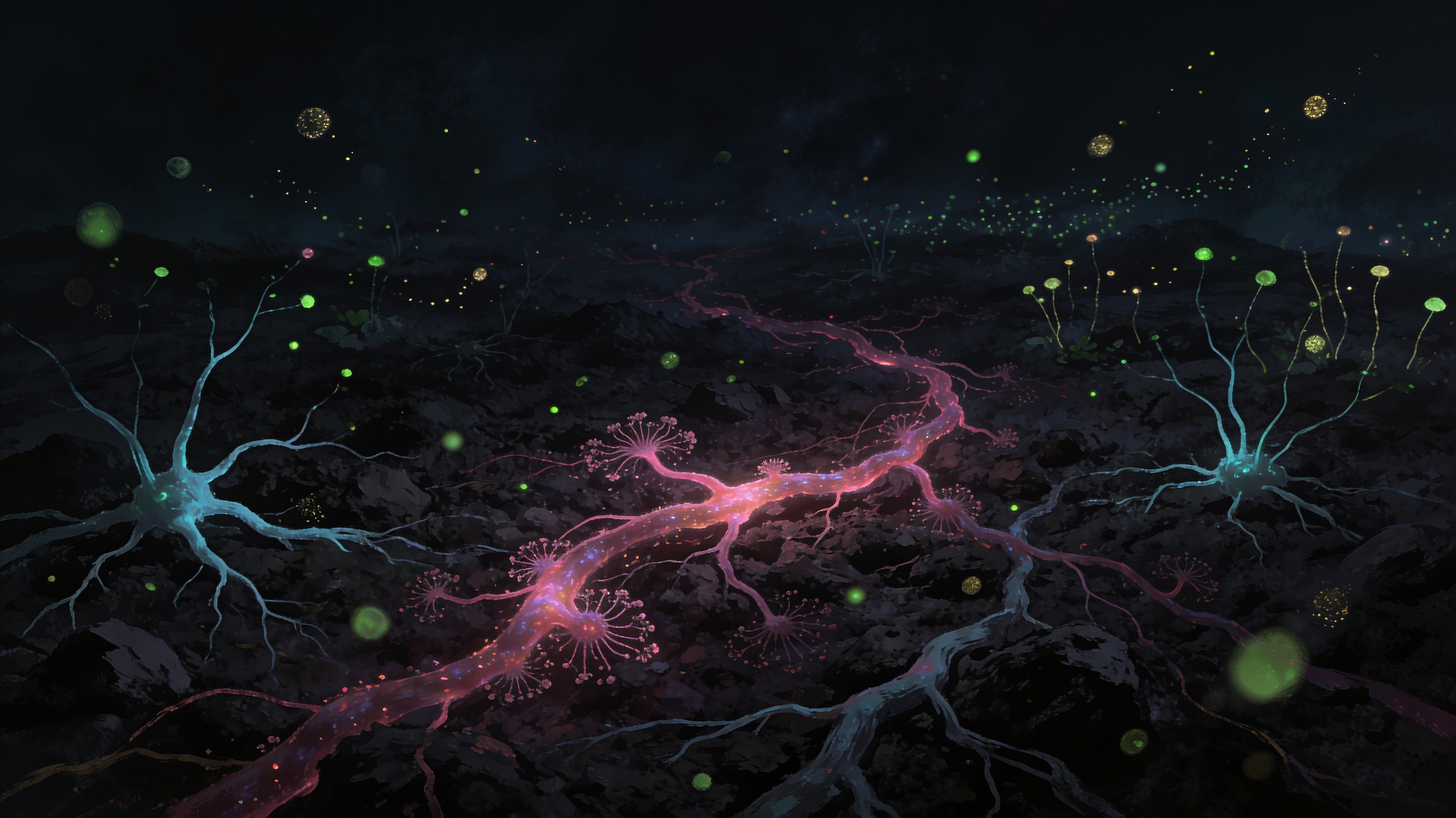 The bioluminescent root-zone atlas of the Pharmacopoeia